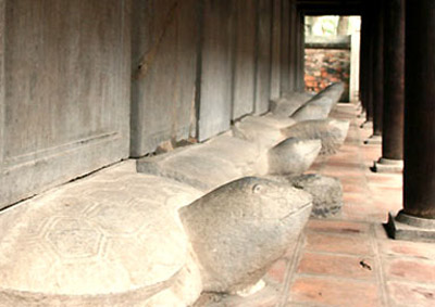 Bia tiến sĩ được vinh danh trong Danh sách Ký ức của UNESCO.